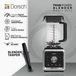 Prime Power Blender 2 Liters - 2000W