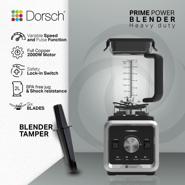 Prime Power Blender 2 Liters - 2000W