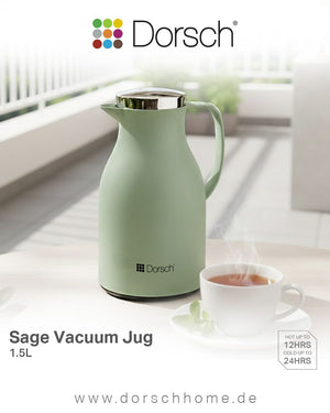 Dorsch Thermal Jug 1.5L Double-Wall Vacuum Flask Green-2