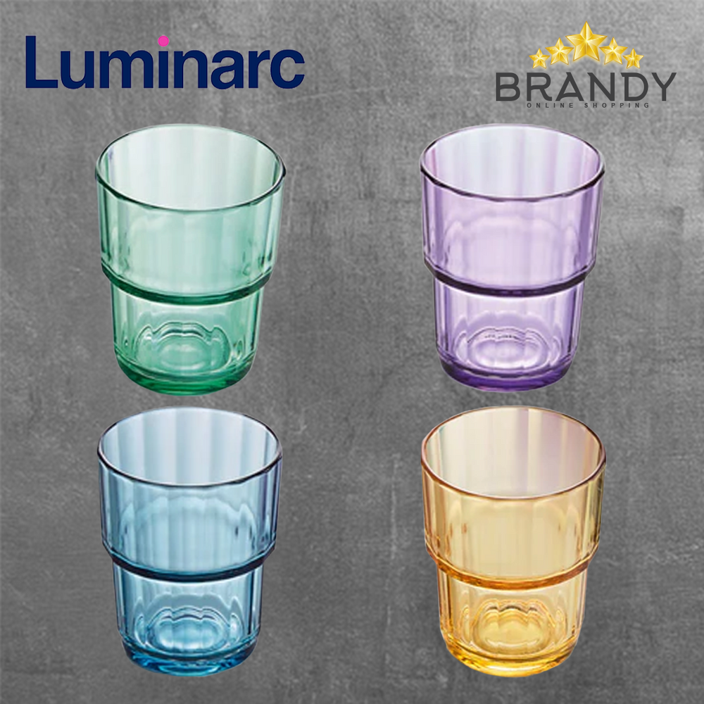 Luminarc Sweet Pie Set 4 Colored Cups