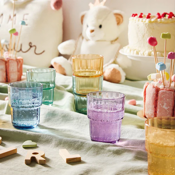 Luminarc Sweet Pie Set 4 Colored Cups-2