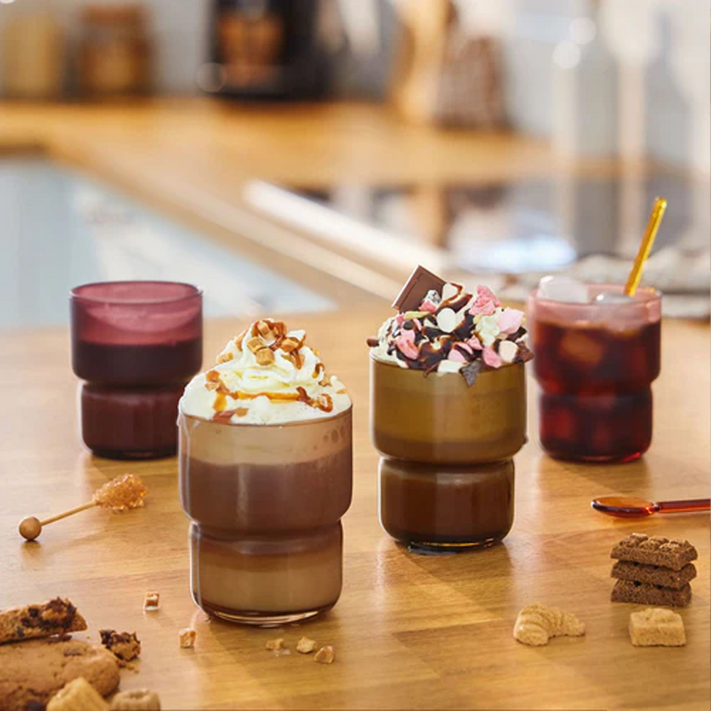 Luminarc Delice Moka Tinted Set 4 Colored Cups