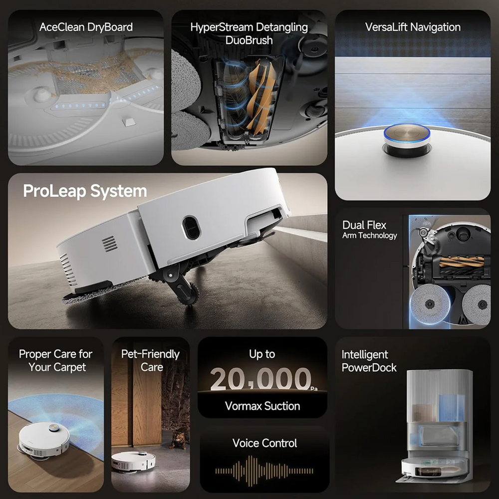 Robot Vacuum & Mop X50 Ultra Complete