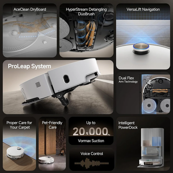 Robot Vacuum & Mop X50 Ultra Complete