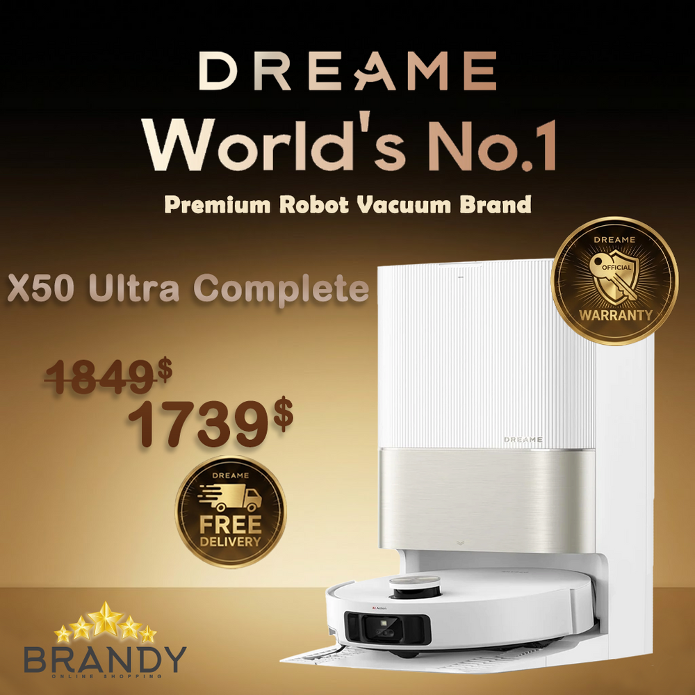 Dreame X50 Ultra Complete Robot Vacuum & Mop PowerDock 20,000Pa