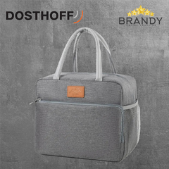 Dosthoff Lunch Bag Insulated 27x22x15cm Grey XTF10