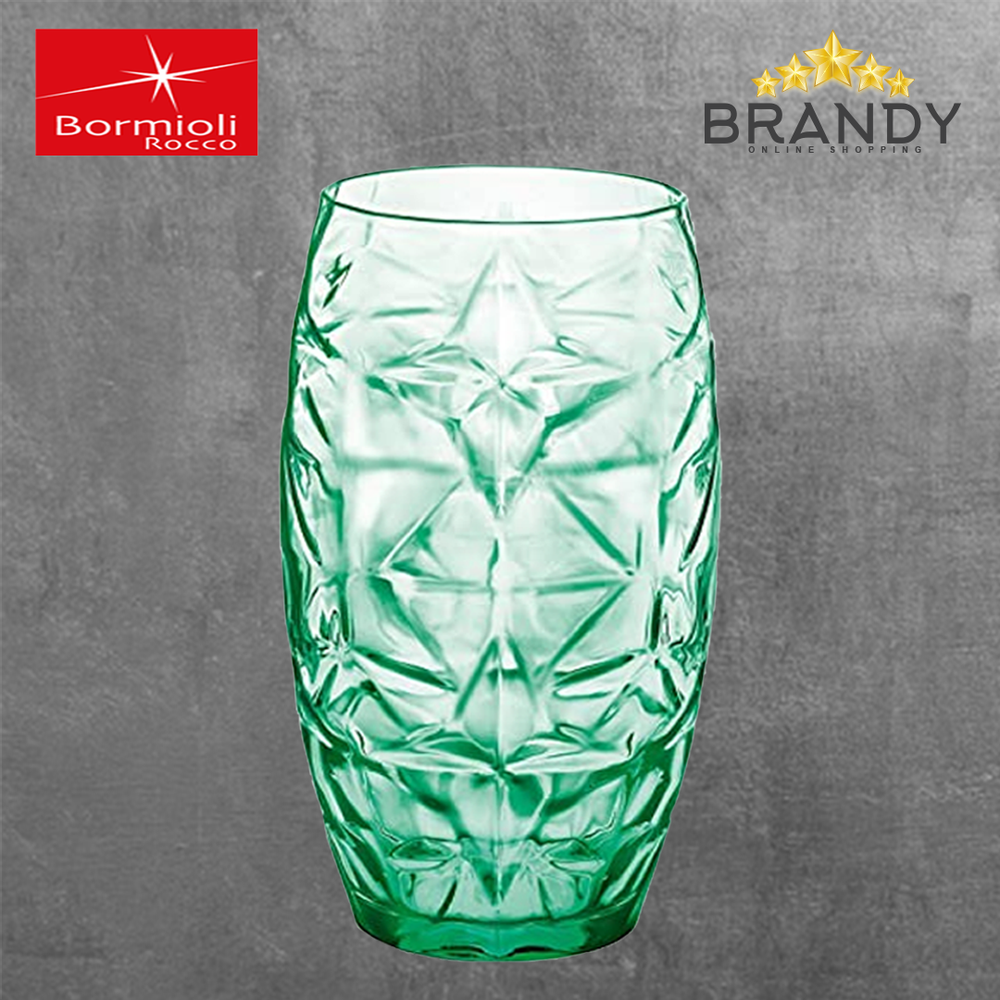 Oriente Green Long Cups Set 6pcs