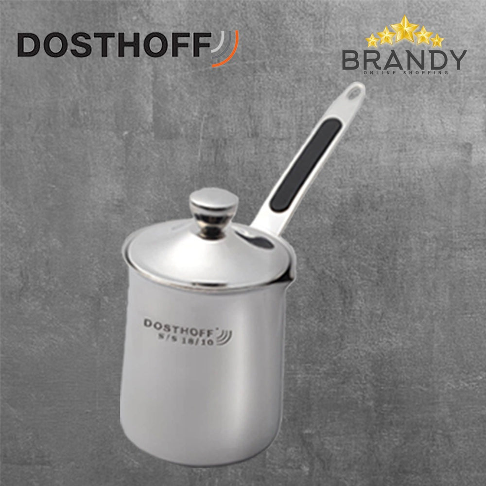 Stainless Steel Coffee Pot, Silver, 6oz to 32oz