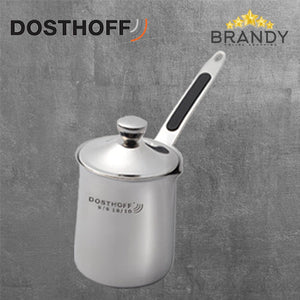Stainless Steel Coffee Pot, Silver, 6oz to 32oz