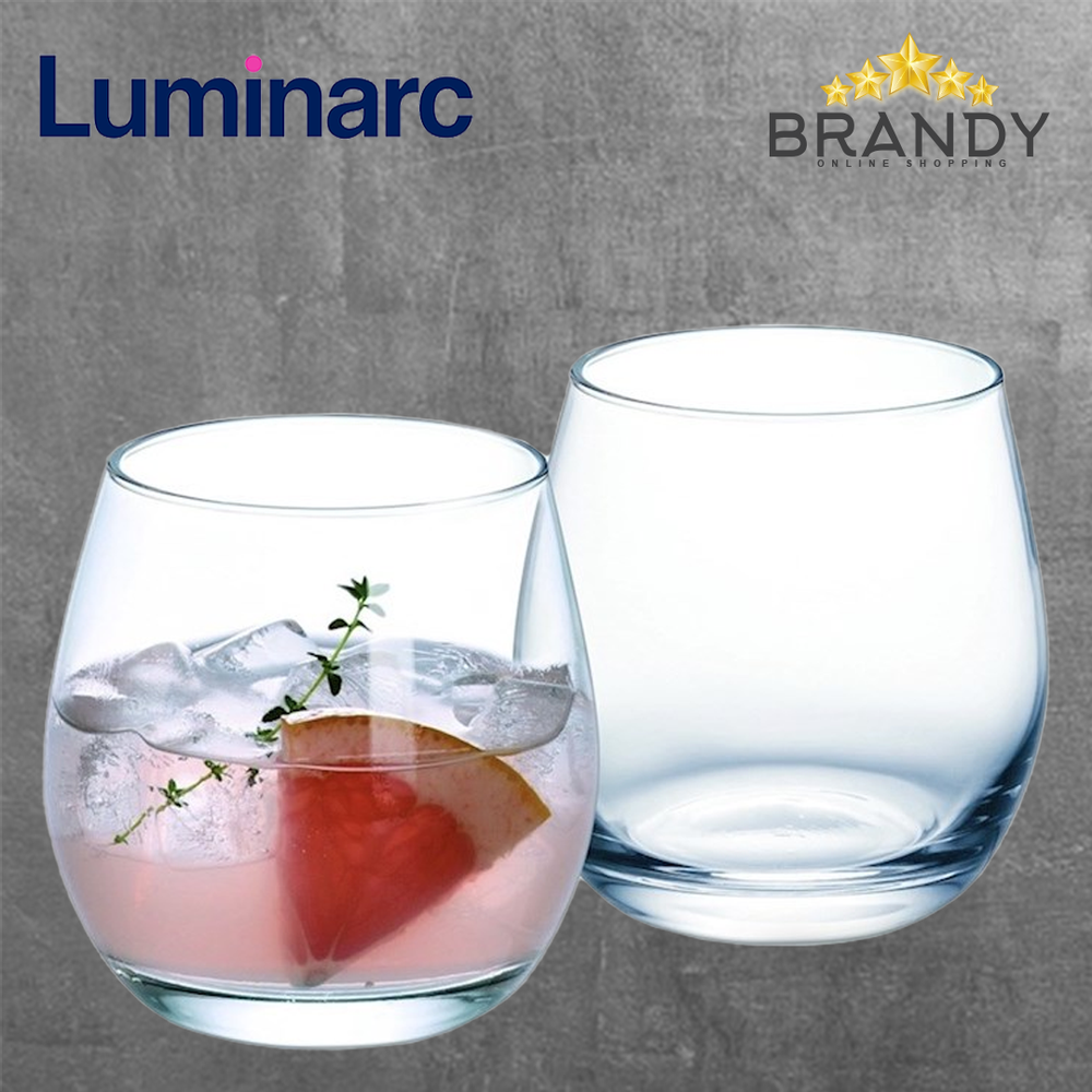 Maine Short Cups Set 6pcs, 32cl Glass Drinkware, Modern Tumbler Set