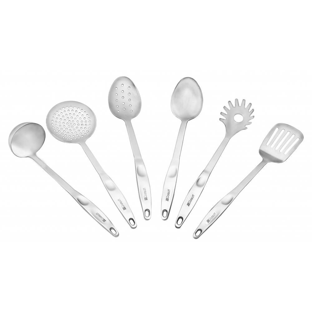 Stainless Utensils Set With Stand