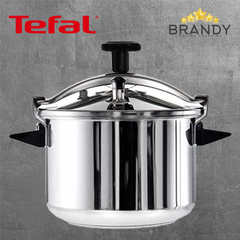 Tefal Stainless Steel Pressure Cooker - 6L, 8L, 10L, 12L