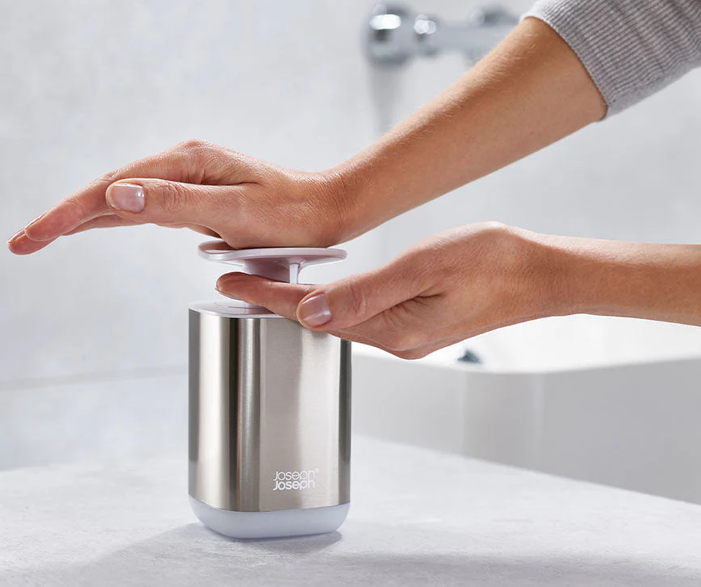 Presto Stainless-steel Hygienic Soap Dispenser