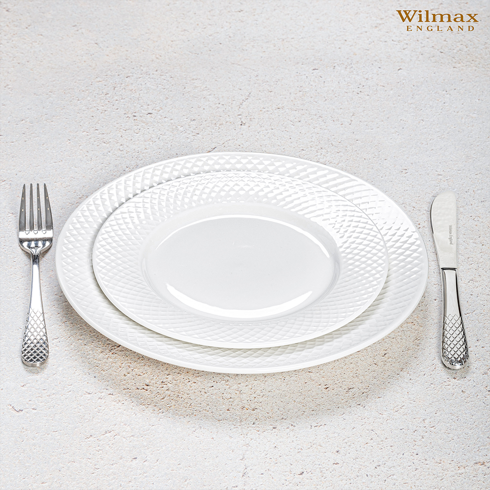 Julia Dinner Set 18pcs Porcelain Plates