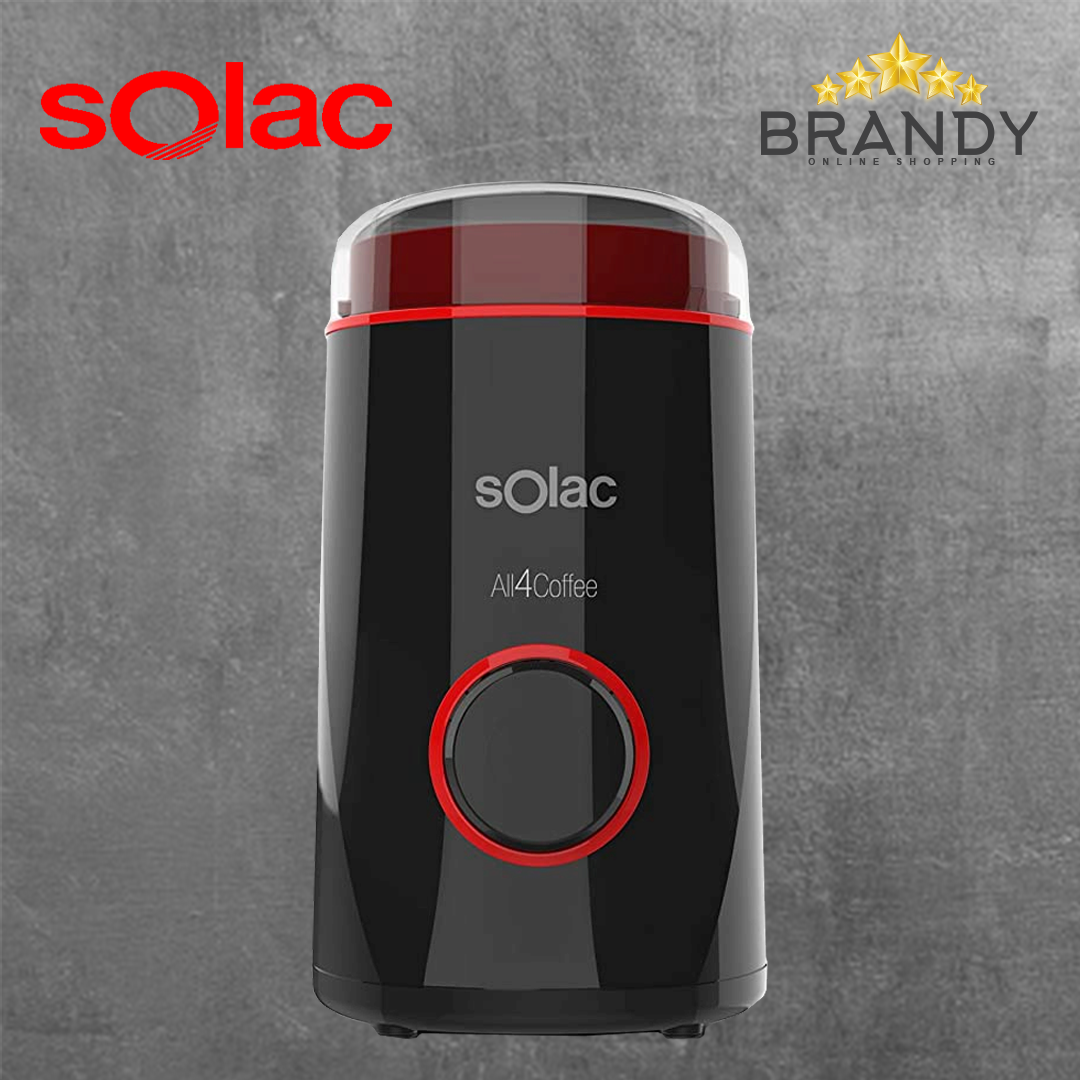 Solac MC6253 All4Coffee Coffee Grinder 150W 50g Stainless Steel