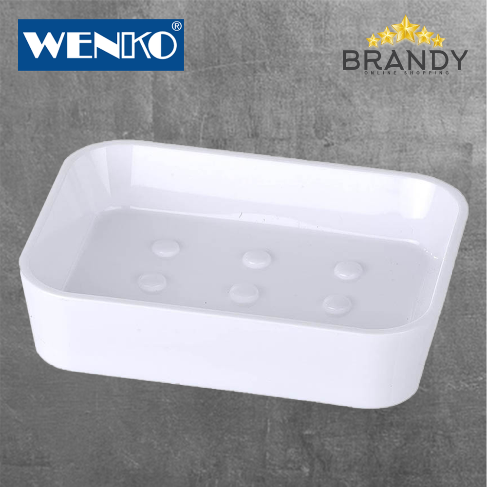 Candy White Soap Dish