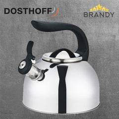 Dosthoff Mirror Kettle 3L Stainless Steel Whistling Tea Kettle-1