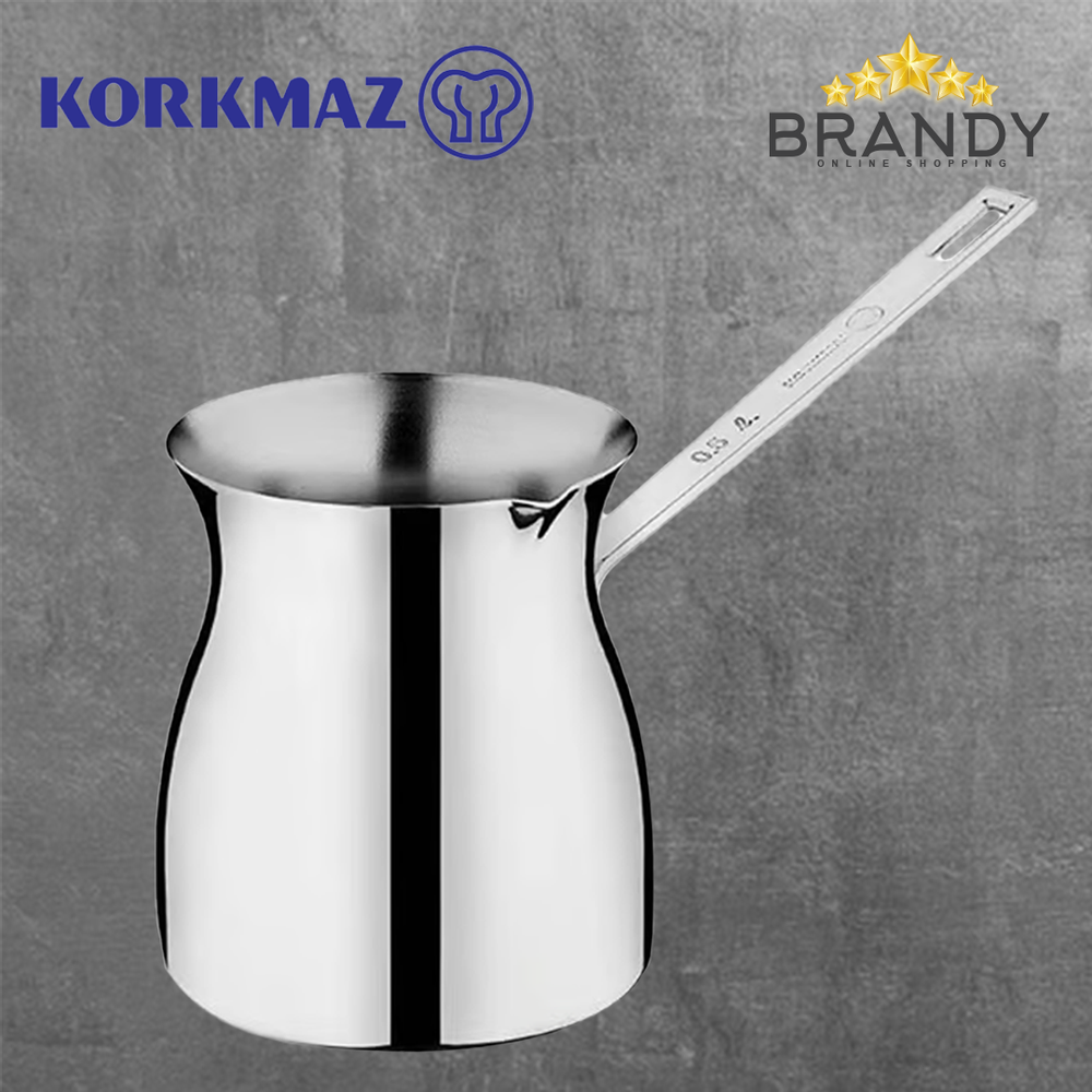 Terra Coffee Pots Stainless Steel by Korkmaz