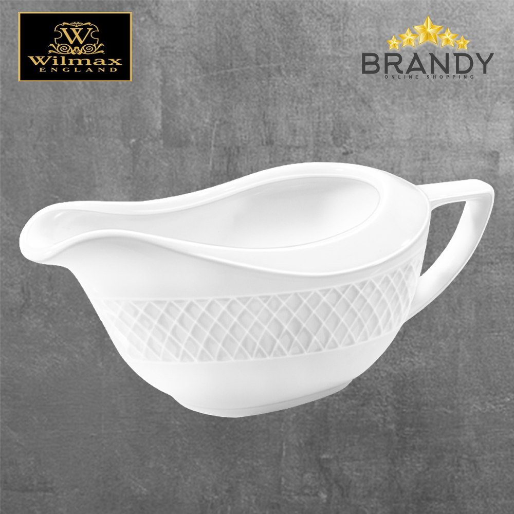Julia Sauce Boat 230ml Porcelain Serveware
