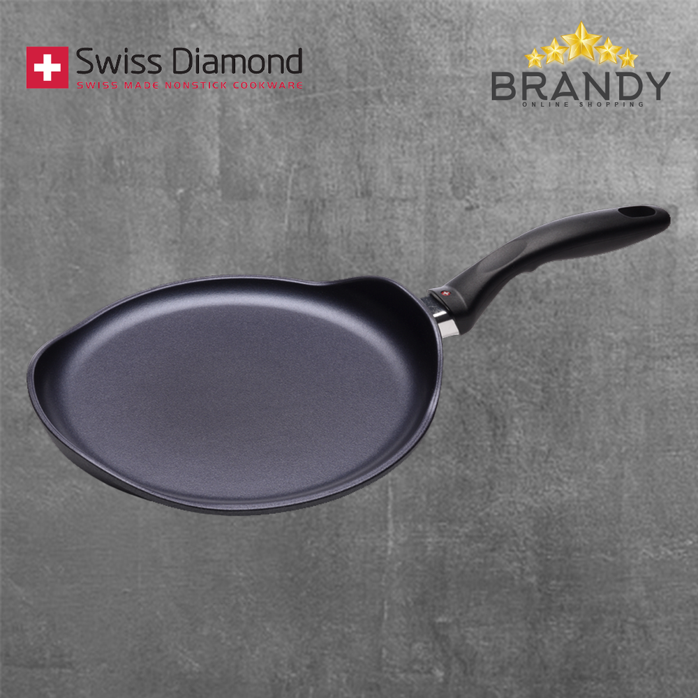 Diamond Crepe Pan 26cm with Non-Stick Coating