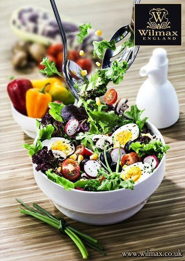 Salad Bowl 20cm Porcelain Serveware