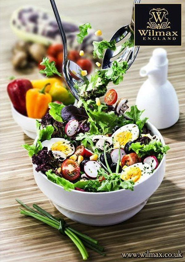 Salad Bowl 20cm Porcelain Serveware