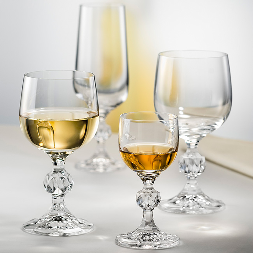 Liqueur Glasses Set 6pcs Crystal Glass
