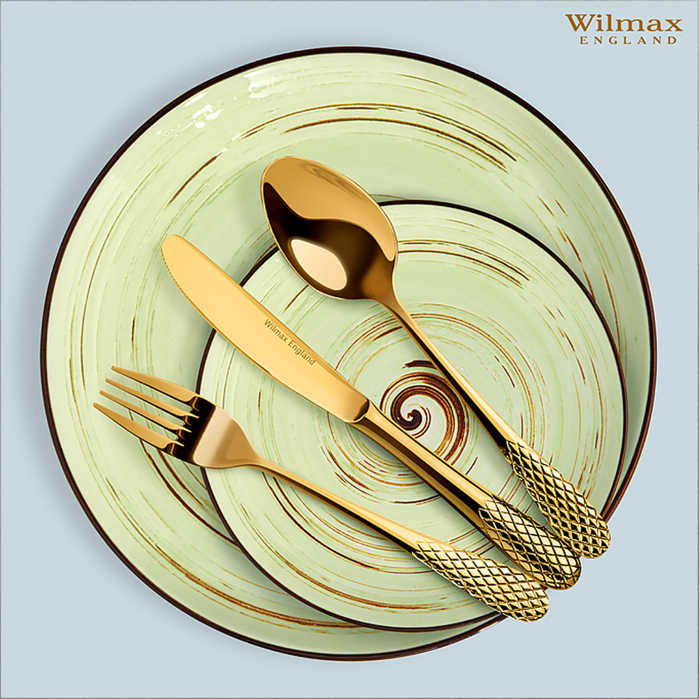 Julia Gold Cutlery Set 24pcs Stainless Steel