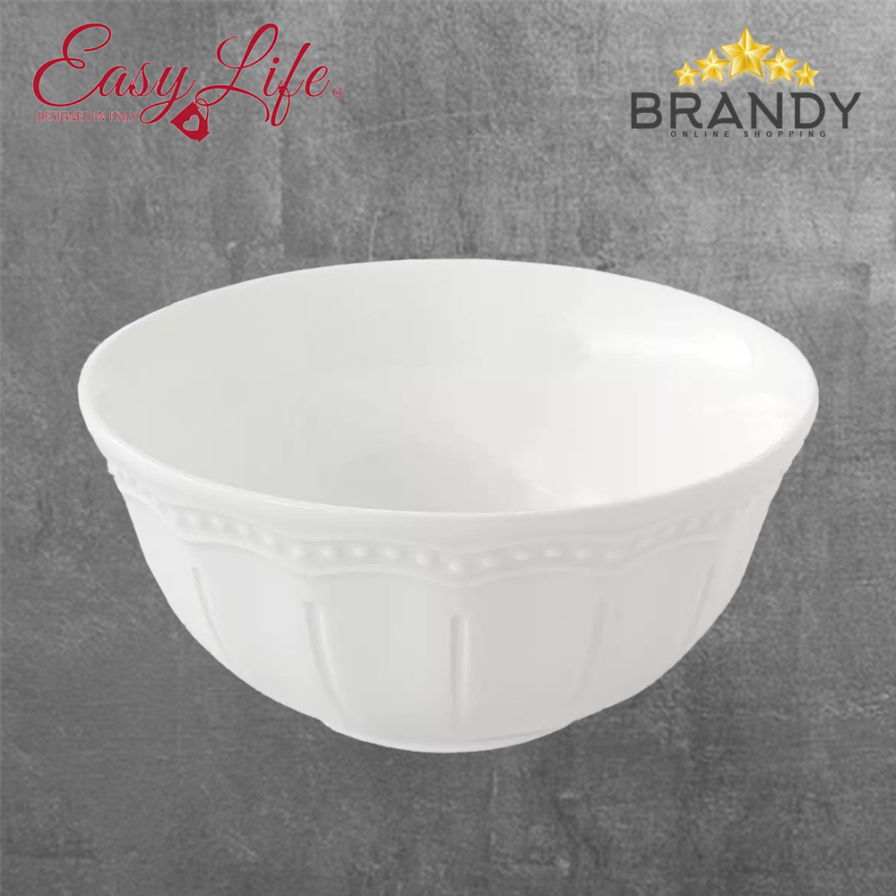 Elite White Bowls 12cm Set 6pcs