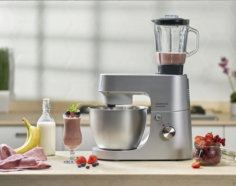 Stand Mixer 5L KHH01.120SI with Glass Blender