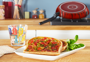 Tempo Flame Frypan - Non-Stick Aluminum with Thermo Signal