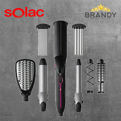 Solac Hair Designer SL7420 Hair Styler 50W Ceramic Plates 7pcs