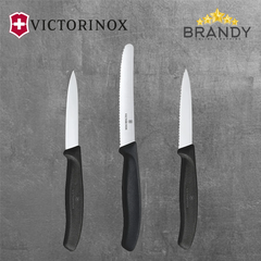Victorinox Swiss Classic 3-Piece Paring Knife Set 11 cm Multicolor