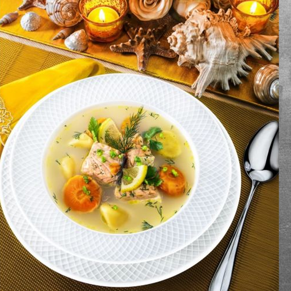 Julia Dinner Set 18pcs Porcelain Plates