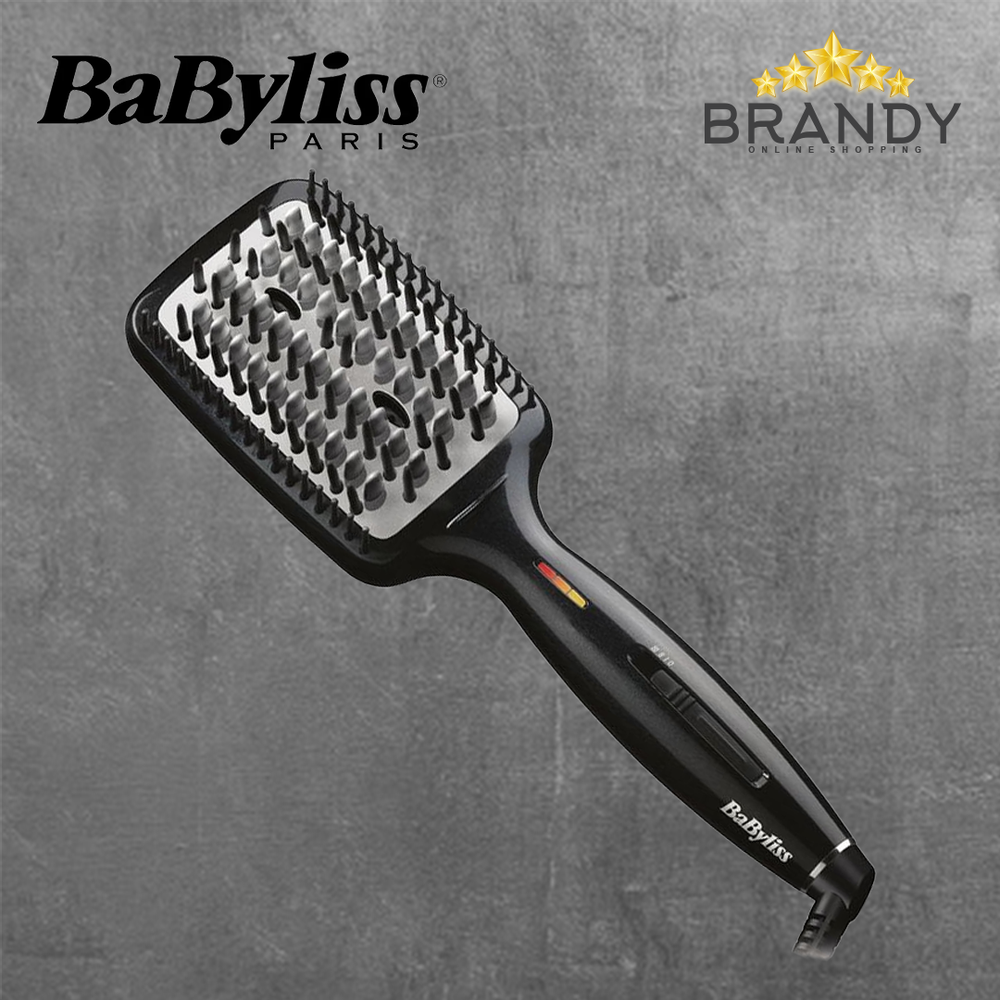 Heated Straightening Brush HSB101 with Tourmaline Ceramic Coating