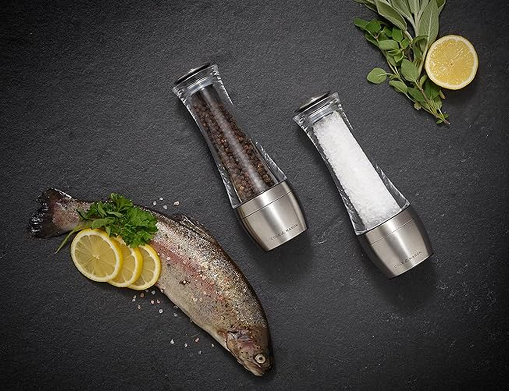 Amesbury Salt & Pepper Grinder - Stainless Steel & Acrylic