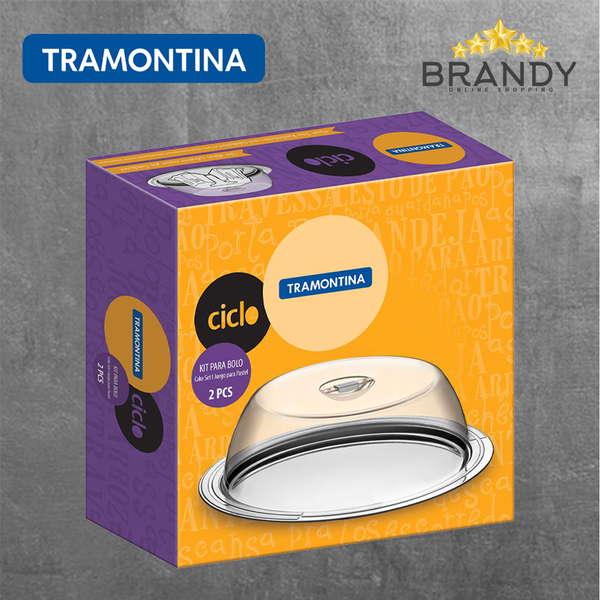 Ciclo Cake Plate With Cover