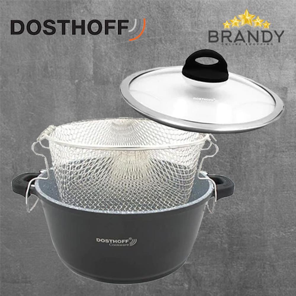 Granite Deep Fryer with Marble Coating