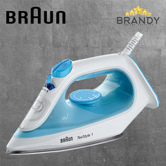 Braun TexStyle 1 SI1050BL Steam Iron 2000W SuperCeramic Blue
