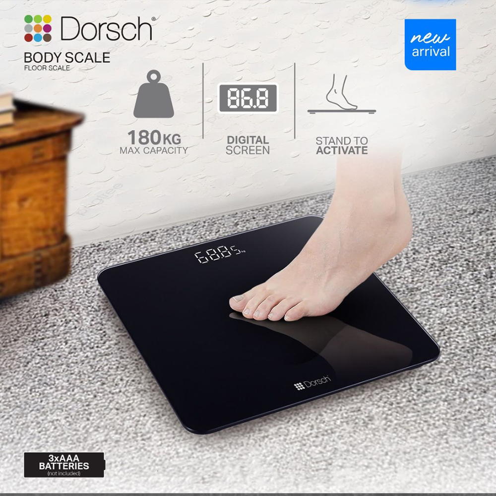 Body Scale SC-101 with Auto On/Off & 180Kg Capacity