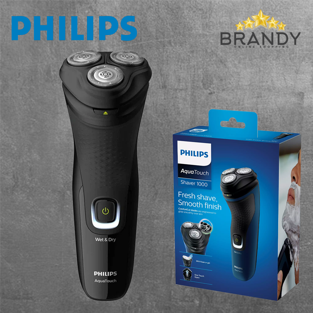 Wet & Dry Shaver S-1121 with 3D Floating Heads