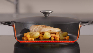 Trattoria Low Casserole 28cm with Titanium Coating