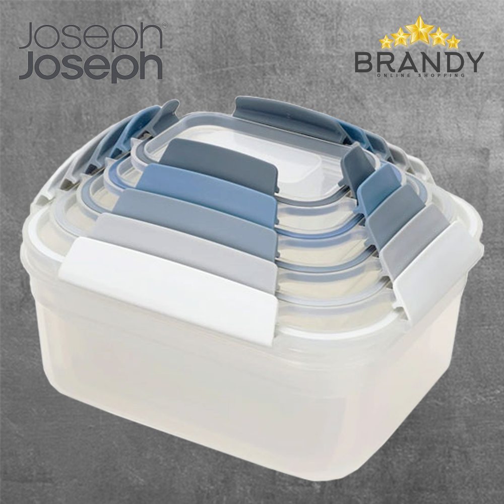 Nest Lock Set 5 Containers, Freezer & Microwave Safe