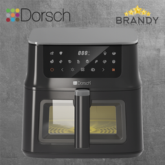 Dorsch AF-610 Digital Air Fryer 10L 2180W Glass Vision Window