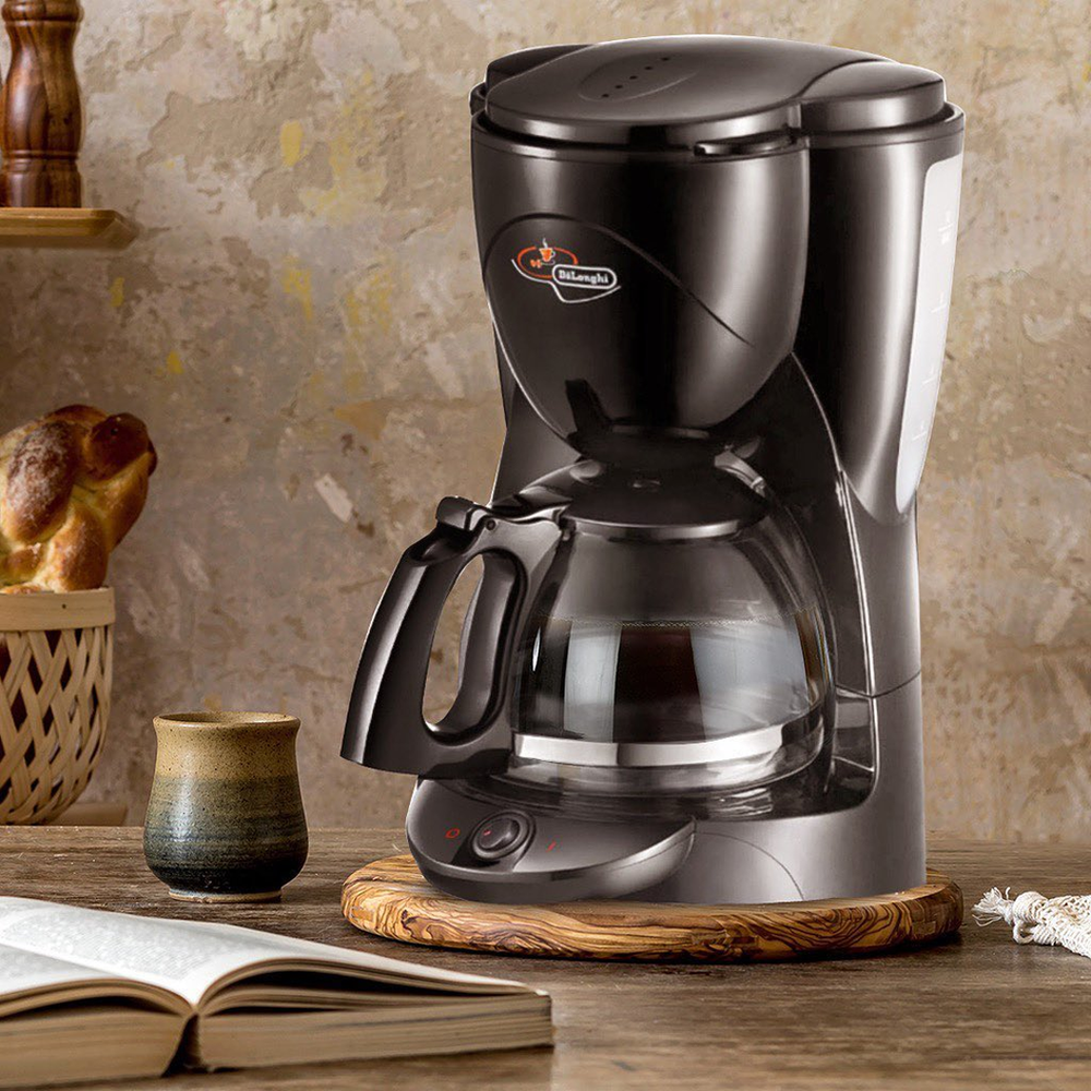 Drip Coffee Maker Black ICM2.1B 10-Cup Programmable Coffee Machine