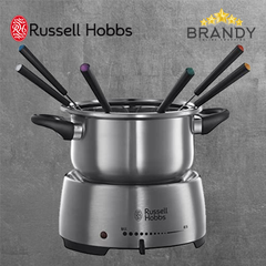 Russell Hobbs Fiesta Electric Fondue Maker 2L 1200W Brushed Stainless
