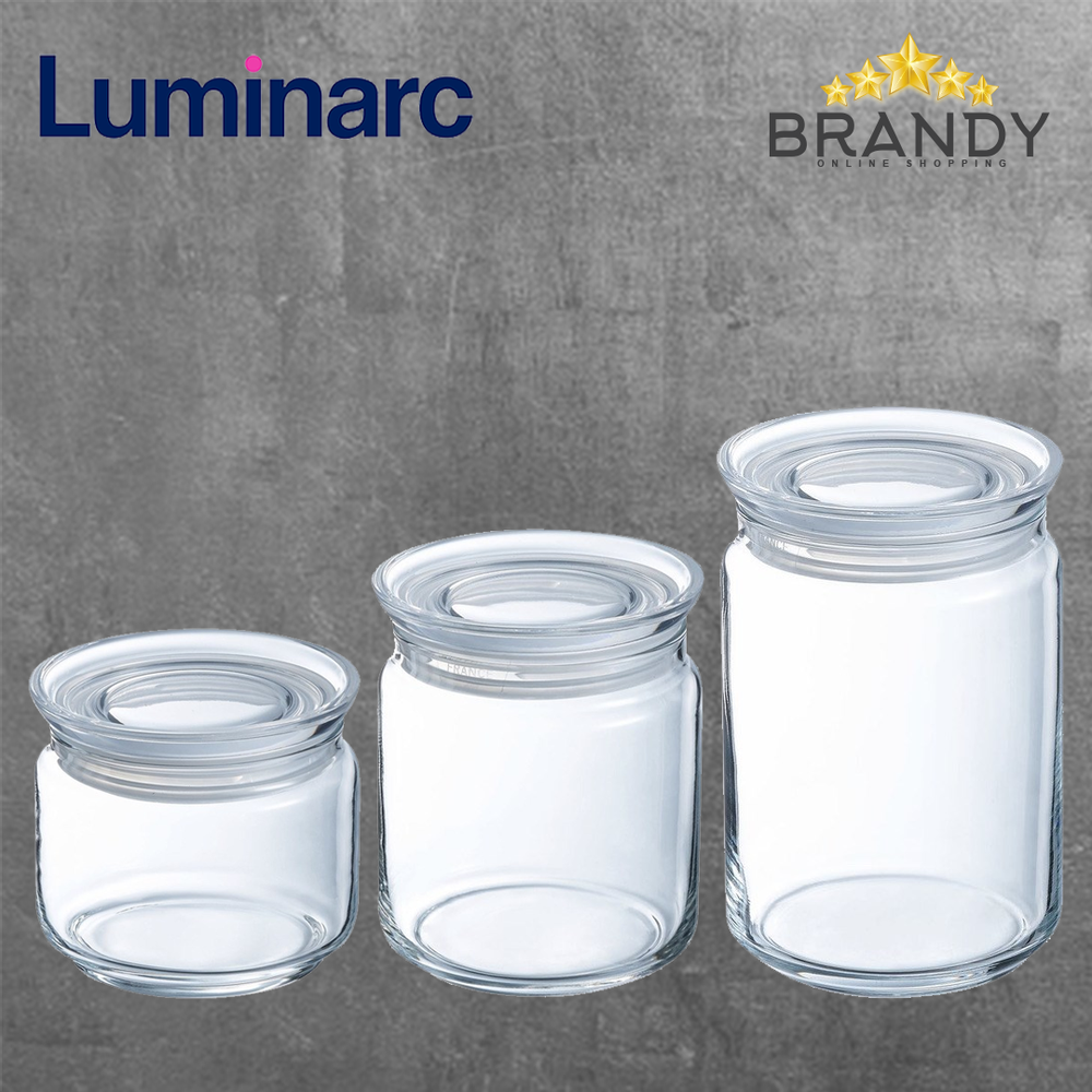 Luminarc Pure Glass Jars - Multiple Sizes