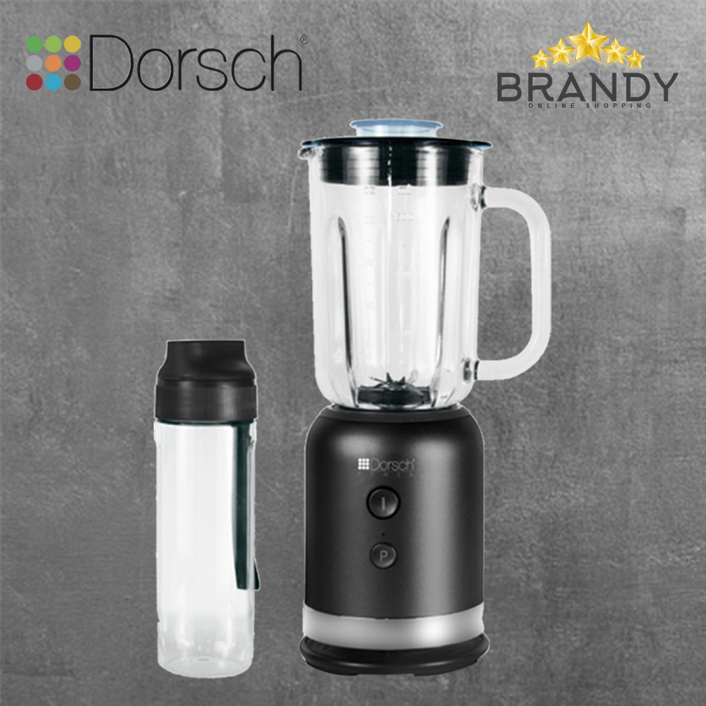 Blender with Bottle DH-07410, 350W, 600mL, Black