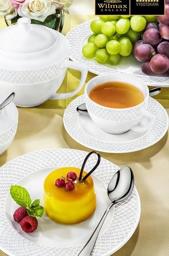 Julia Tea Cups Set 6pcs Porcelain 240ml