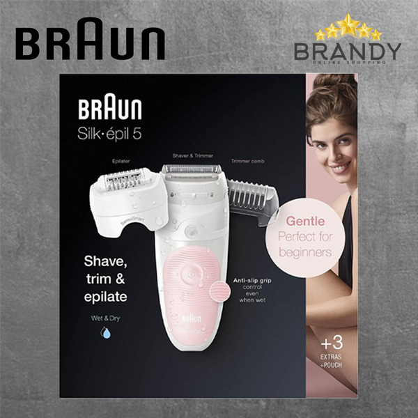 Silk-Epil 5-620 Epilator for Gentle Hair Removal